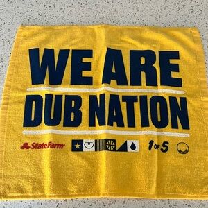 Golden State Warriors game day towel